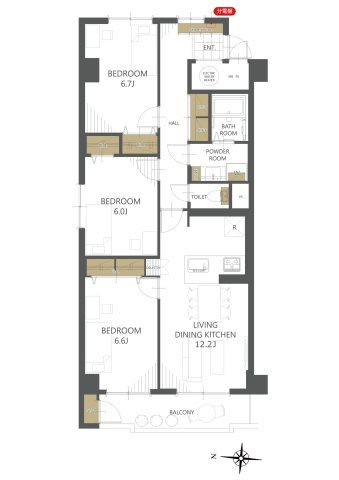 間取り：301000101884