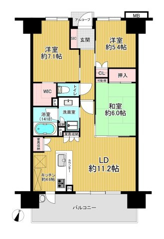 間取り：308000171159