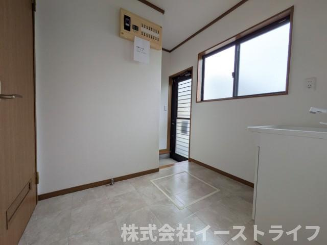 広さも十分な脱衣室