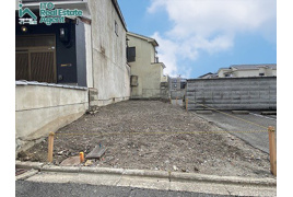 田中南大久保 建築条件無し 土地の外観