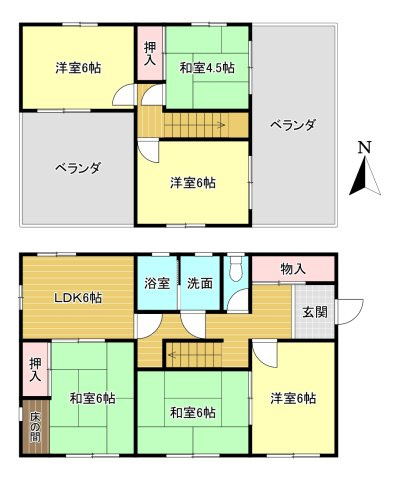間取り：329000141348