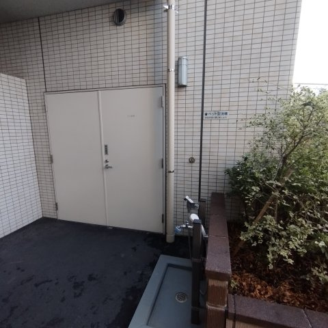 大切なペットの足洗い場です♪　