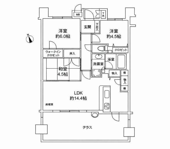 間取り：328000622285