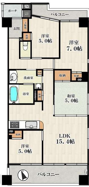 間取り：328000598371