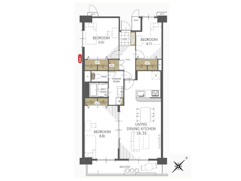 間取り：311002350508