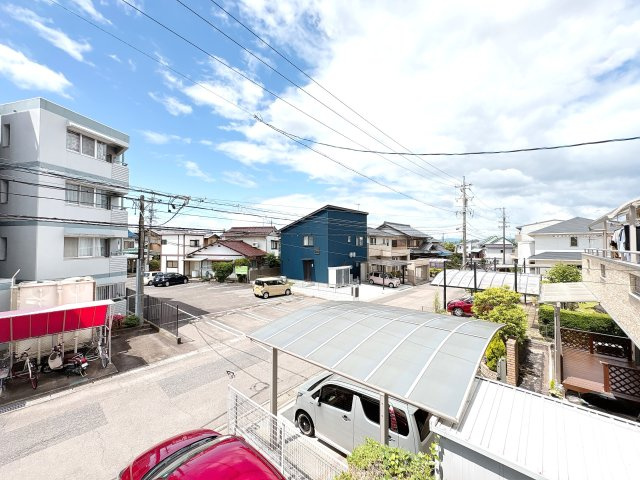 バルコニーからの眺望になります♪
