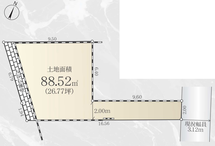 区画図：313004564993