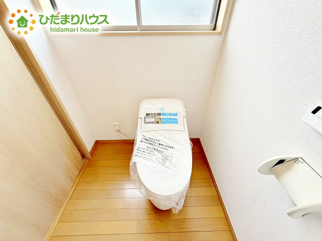 節水できるトイレで、少ないお水でもしっかりと洗浄してくれます！
