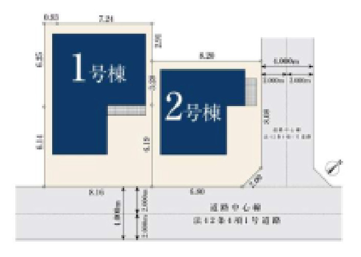 ■1号棟　■東武スカイツリーライン「大袋」駅徒歩15分！　■ロピア　越谷大里店徒歩2分(160ｍ)お買い物は近くて便利です！
