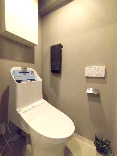 トイレも新品で清潔感があります！