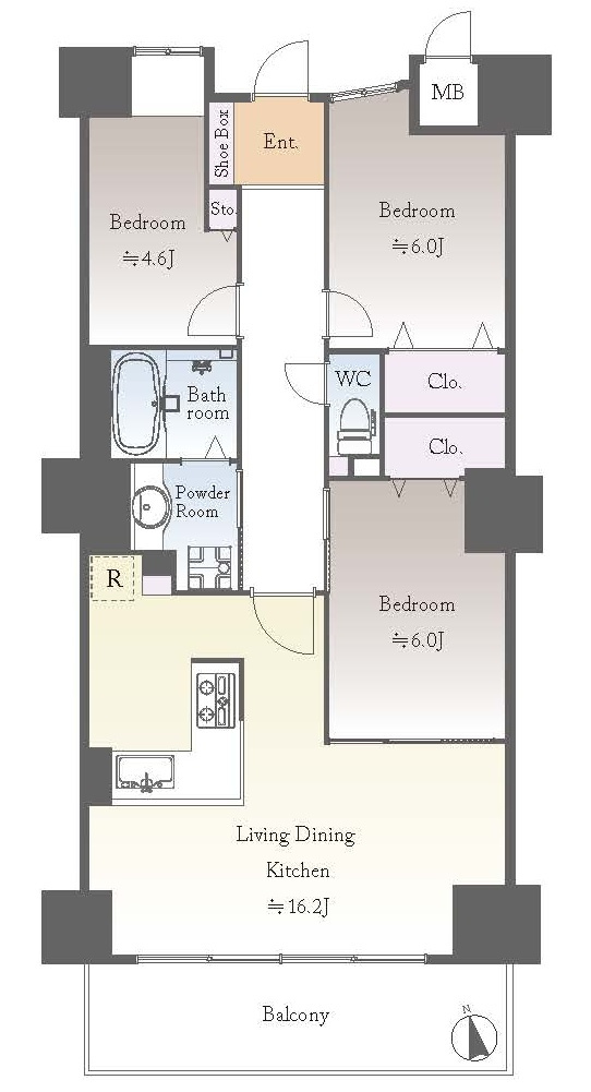 間取り：328000604507