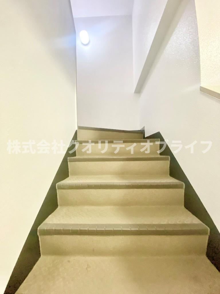 管理が行き届いている共用階段
