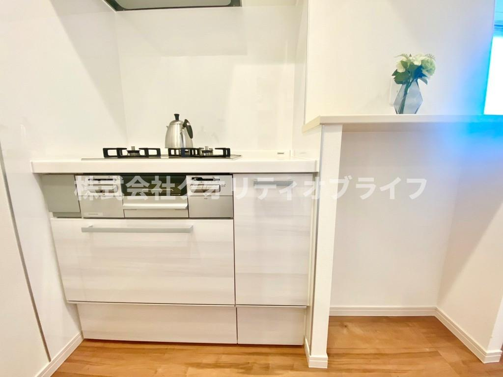 システムキッチン新規交換済み