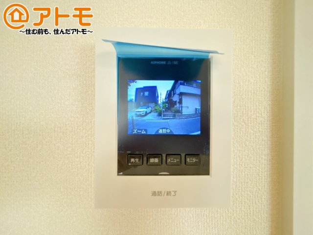 TVモニター付きインターホンは防犯性に優れています！