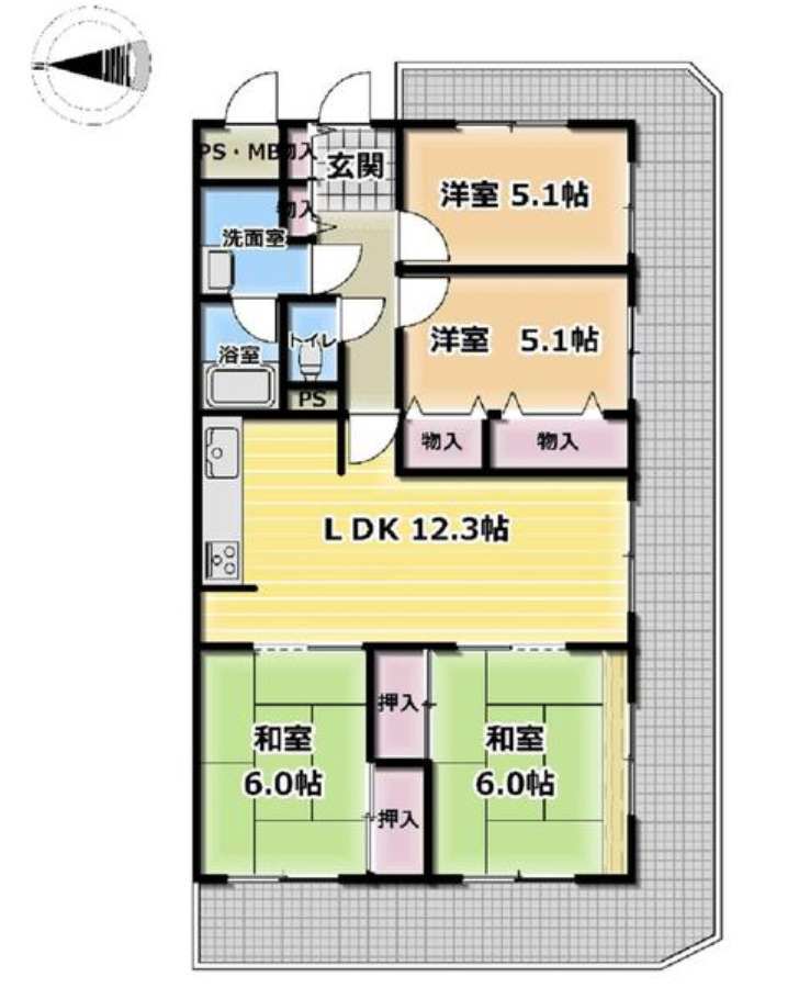 間取り：327002169829