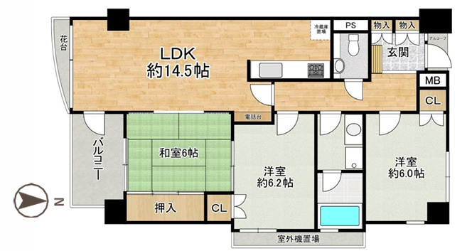 間取り：328000681004