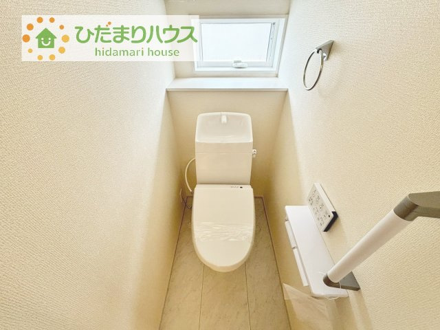 トイレは1F、2F共に完備！取り合いになることがありませんね(^^)/