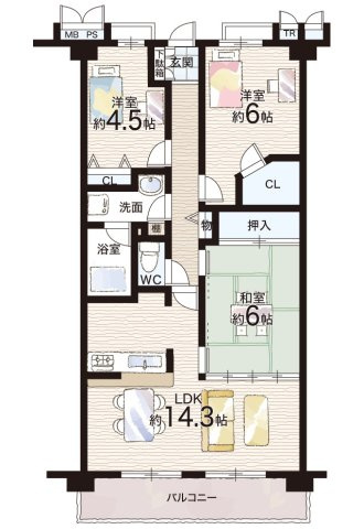 間取り：327002919877