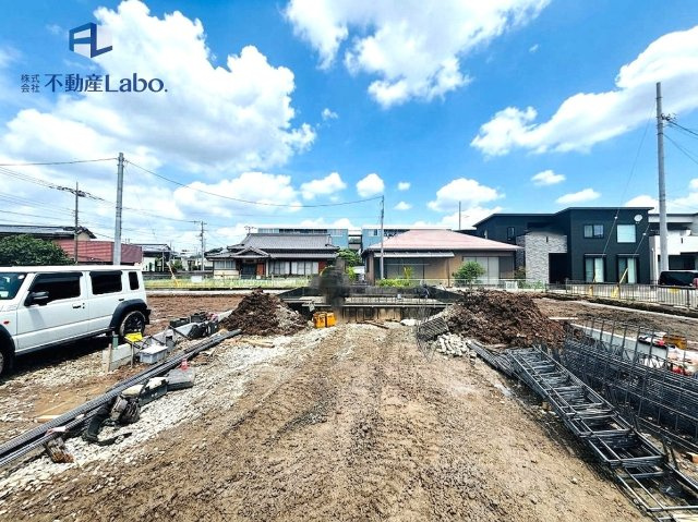新しい街並みが広がる分譲地です♪　完成が楽しみな新築住宅を是非ご検討ください♪