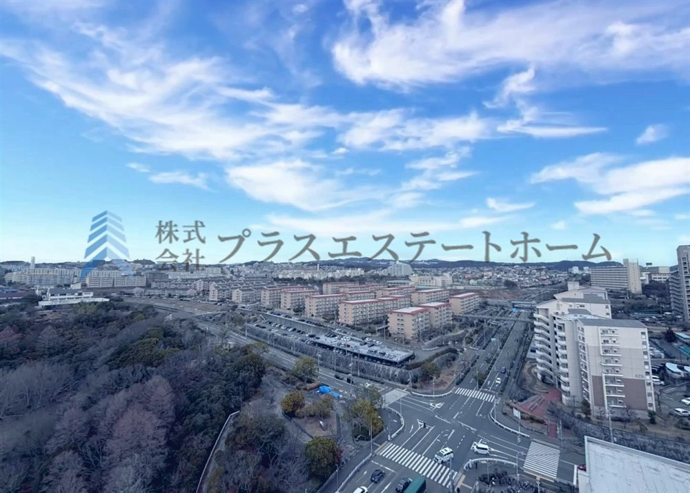当住戸からの眺望です♪緑もあり周辺高い建物がないので良好です♪