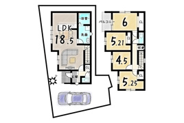 滝ノ町１丁目Ⅲ期の間取り