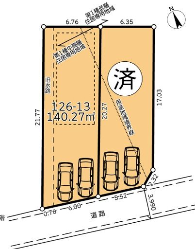 区画図