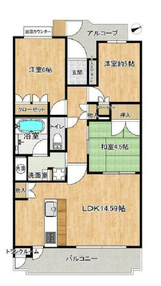 間取り：328000657315
