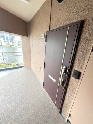 開放感溢れる共用廊下♪