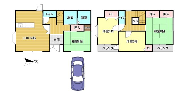 間取り：329000141950