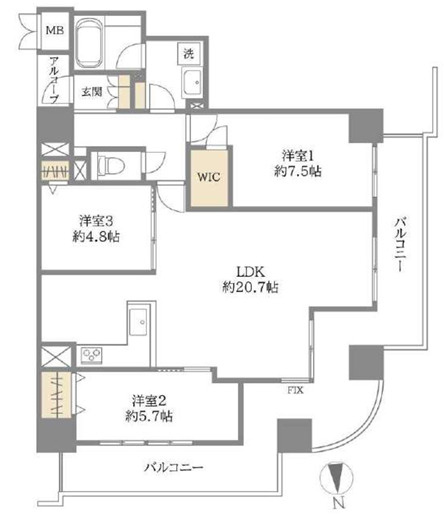 間取り：328000626587