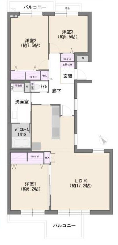 間取り：313004607345