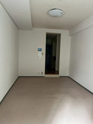 洋室床は絨毯としております。明るい色調で壁クロスの色や建具の色とマッチしております。