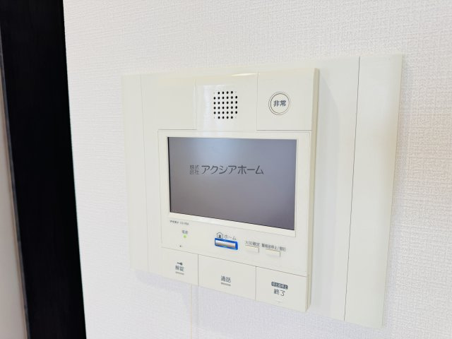 来訪者が確認出来て安心です