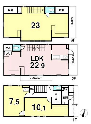 間取り：328000621400