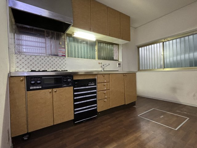 コンパクトなキッチンで掃除もラクラク