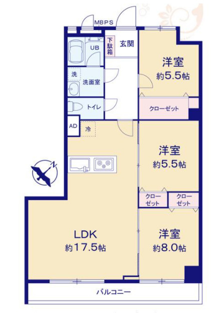 間取り：312001238484