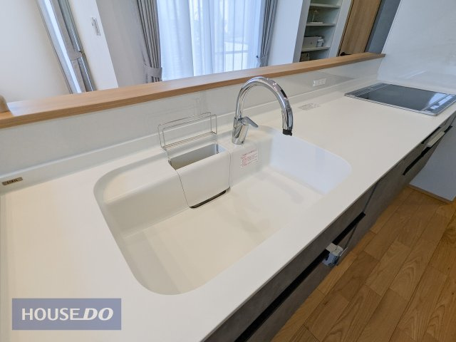 【その他設備】現地完成写真。使いやすい広めのシンク♪