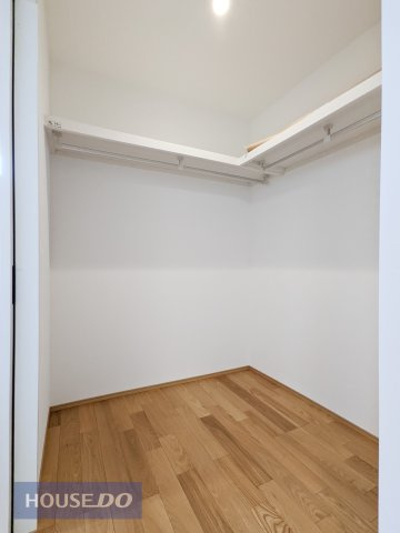 【収納】現地完成写真。しっかり収納がついております！