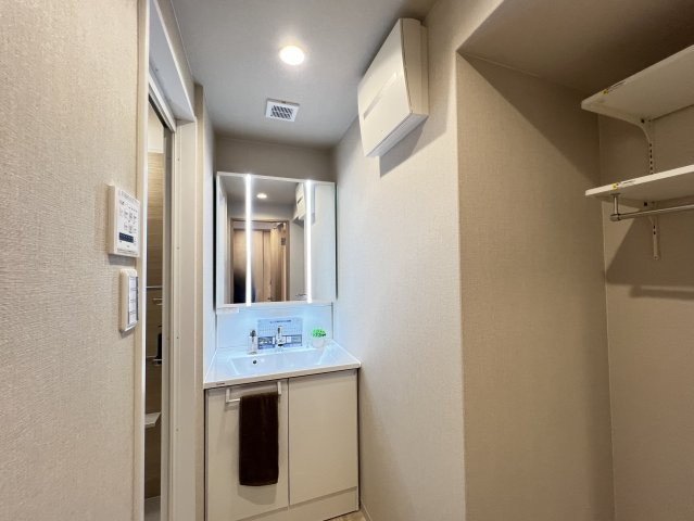 毎日の準備が快適にできる洗面空間