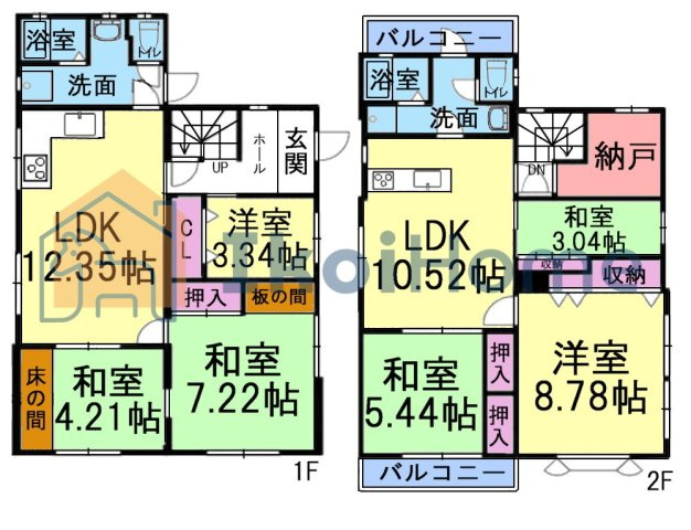間取り：328000551482