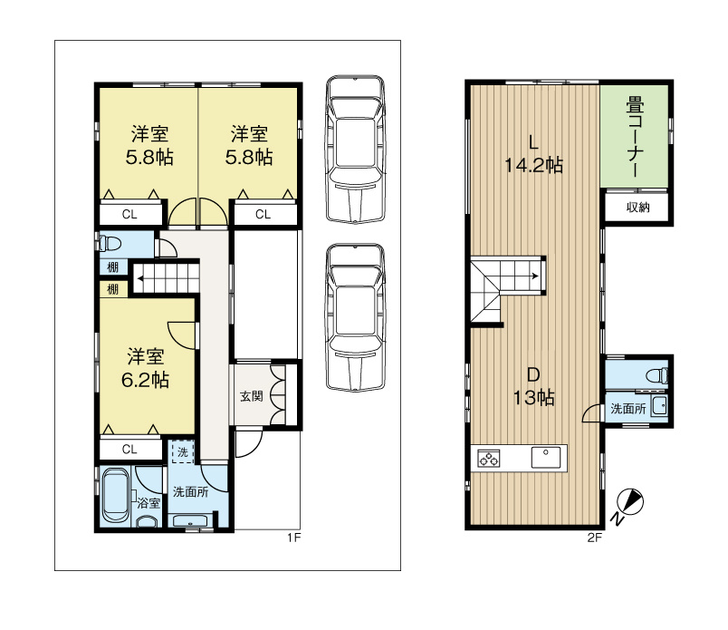 間取り：328000623351