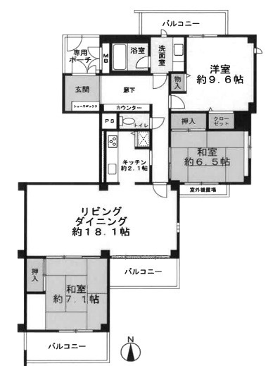 間取り：328000621420