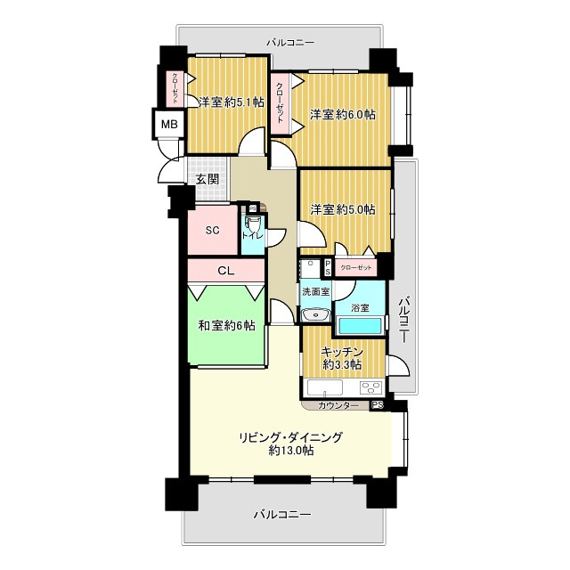 間取り：334000237912