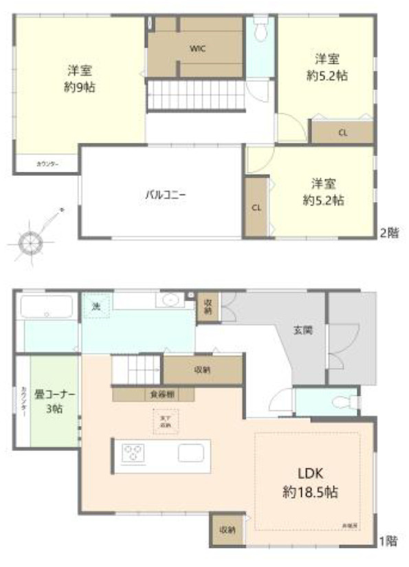 間取り：328000626775