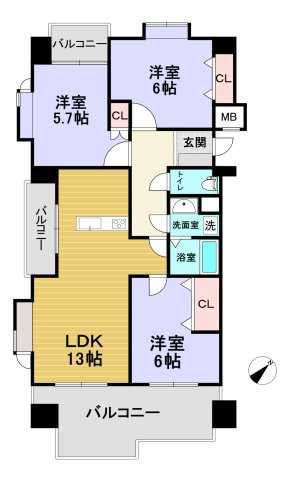 間取り：323000480870