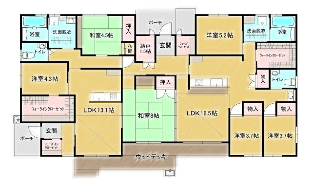 間取り：346000040886