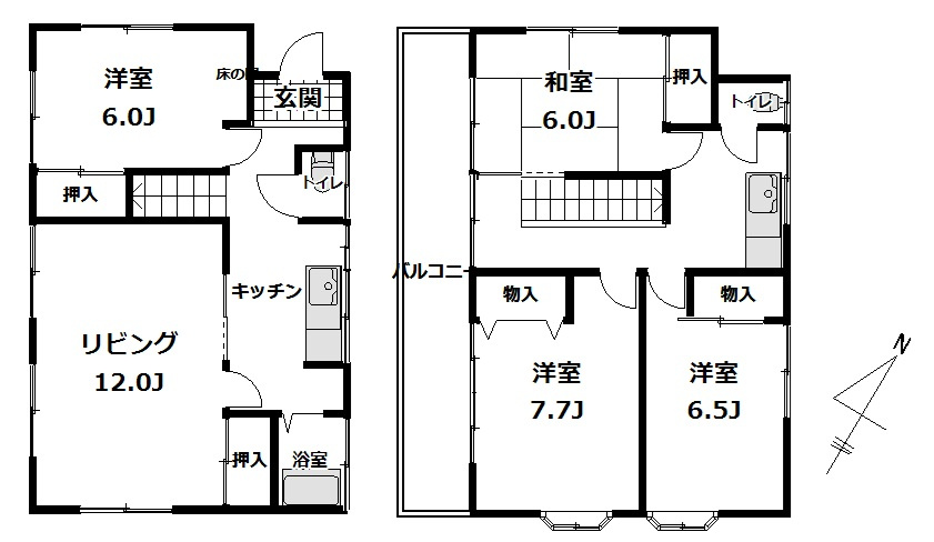 間取り：308000185136