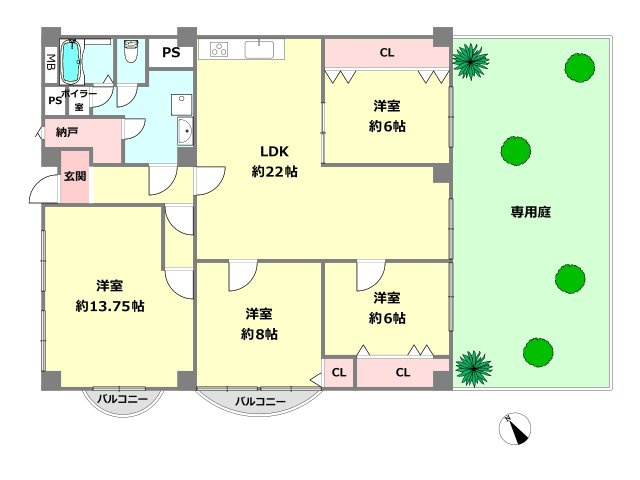 間取り：328000616412