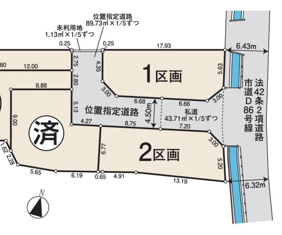 区画図：313004507013