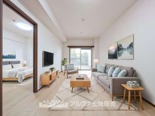 【A　place　that　feels　right】◆自然と人が集まる◆　広がりを感じる住空間と、手触りのある落ち着いた雰囲気。　※家具等はCGによるイメージです。家具小物は販売価格に含まれません。